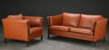 To-pers. sofa samt lænestol, dansk møbelproducent 2