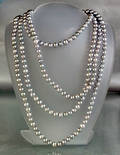 Süßwasserperlcollier endlos, ca. 180 cm