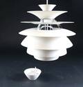 Poul Henningsen for Louis Poulsen. Pendel, Kuglelamel  Snowball 