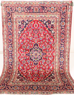 Persisk handknuten matta Keshan 193x133 cm