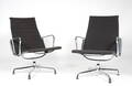 Charles  Ray Eames, par lounge stole, model EA115 , grå hopsak. 2 Denne vare er sat til omsalg under nyt varenummer 4916168