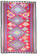 Persisk Kermanshah nomade-kelim, 320x215 cm.