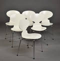 Arne Jacobsen 1902-1971. Seks stole, model 3101. 6