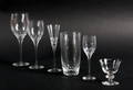 Samling krystalglas 56