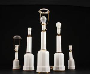 Heiberg bordlamper, porcelæn 5