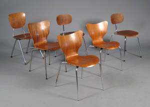 Spisestole 6 Denne auktion er annulleret - se nu vare 1915282