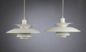 Poul Henningsen. Par PH5 pendler 2