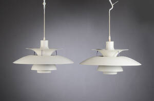 Poul Henningsen. Par PH5 pendler 2