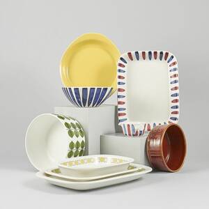 Parti porslin, 9 delar