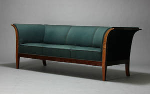 Frits Henningsen. Tre-pers. sofa