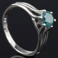 Solitaire ring ca. 0.80 ct.