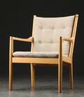 Hans J. Wegner. Lænestol af bøgetræ, model 1788 