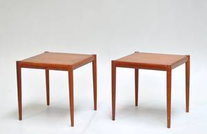 Dansk Møbelproducent. Par sideborde i teak. 1950erne 2