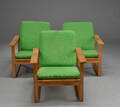 Børge Mogensen. Tre lænestole Slædestol model 2256. 3