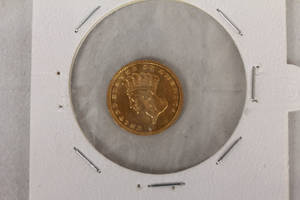 Samling USA i album bla. guld dollar 1868.