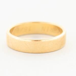 RING, 18k guld, vikt ca 5,5 g