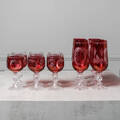 VINGLAS, 66 st, slipade glas