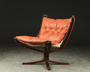 Sigurd Ressell. Lænestol model Falcon Denne vare er sat til omsalg under nyt varenummer 4919692