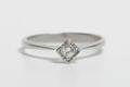 Christian Veilskov, Vintage solitairering med brillant på 0.15 ct