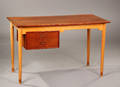 Ubekendt dansk møbelproducent Skrivebord af teak og bøg