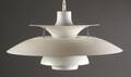 Poul Henningsen. PH5 pendel, hvid