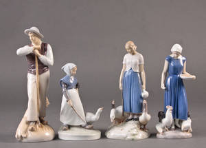 Kgl. P  BG, Porcelænsfigurer 4