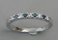 Alliancering. Ca. 0.27 ct