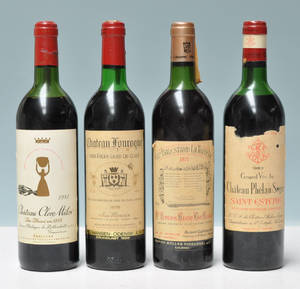 4 flasker franske vine 4
