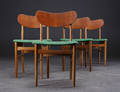Dansk Møbeldesign. Fire stole, teak pg bøg 4