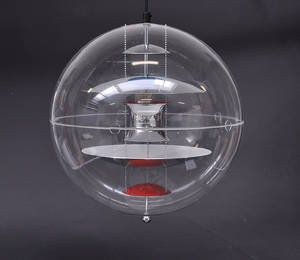 Verner Panton 1926 - 1998. Pendel, model VP-Globe. Ø 40 cm