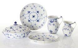 MUSSELMALET, SERVERINGSDELAR, FEM ST