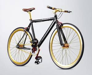 Enghouse Special Edition sportscykel, nummereret, speciallakering changing metallic black