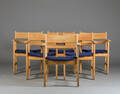 Hans. J. Wegner. Seks armstole, bøg 6  Denne vare er sat til omsalg under nyt varenummer 4311372