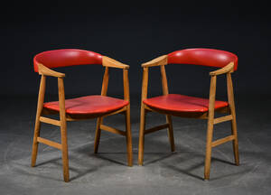 Farstrup, armstole af eg 2