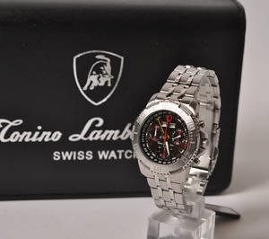 Tonino Lamborghini. Swiss made herre chronograf