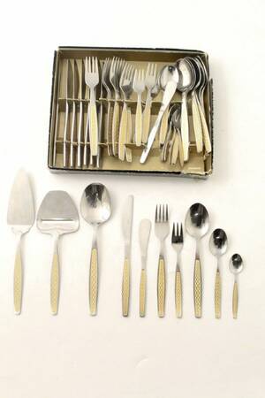 Bestckuppsättning, ca 60 del