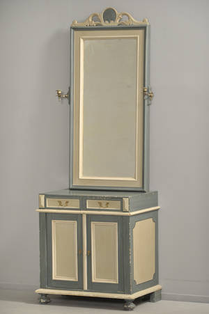 Entrésæt i bemalet træ, 1880-1900 2