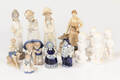 Samling porcelænsfigurer, spansk producent og Søholm 13