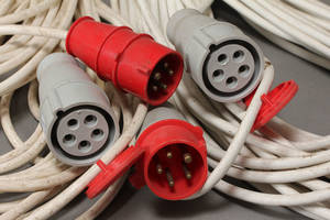 400 volt forlængerkabel, 100 meter