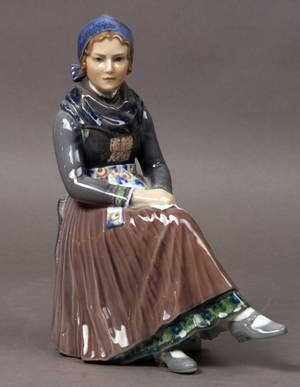 Dahl Jensen figur, Amagerpige