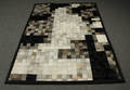 Patchwork tæppe. 160 x 230 cm.