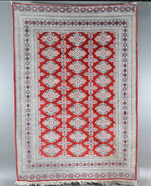 Handknuten orientmatta, persisk, 271 x 188 cm