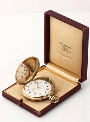 Omega herrelommeur af guld, 14 kt.