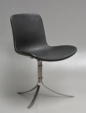 Poul Kjærholm. PK9 Tulip chair spisestol, Fritz Hansen