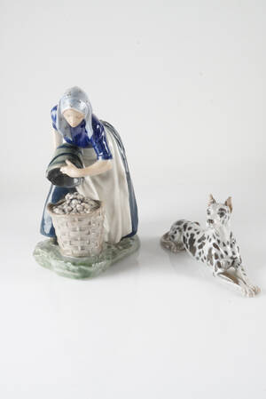 Royal Copenhagen. 2 st. figurer 2
