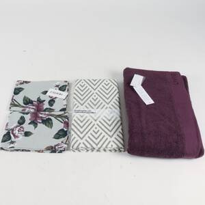 HANDDUK 90x150cm, duk 140x250, kökshandukar 2st