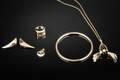 Diverse smykker af guld 14 kt. 8