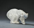  Royal Copenhagen. Isbjørn, figur af porcelæn, nr. 1137