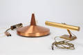 Kobber, messing lamper 60`erne 3