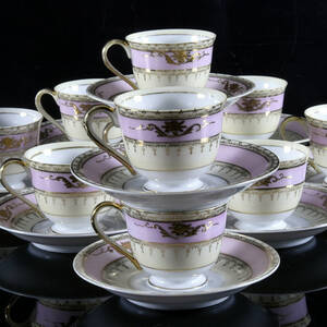 KAFFESERVIS, 24 delar, porslin.